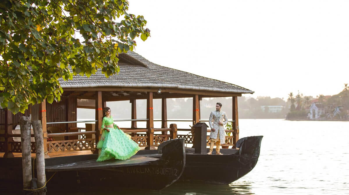 Water-themed Weddings in Kerala